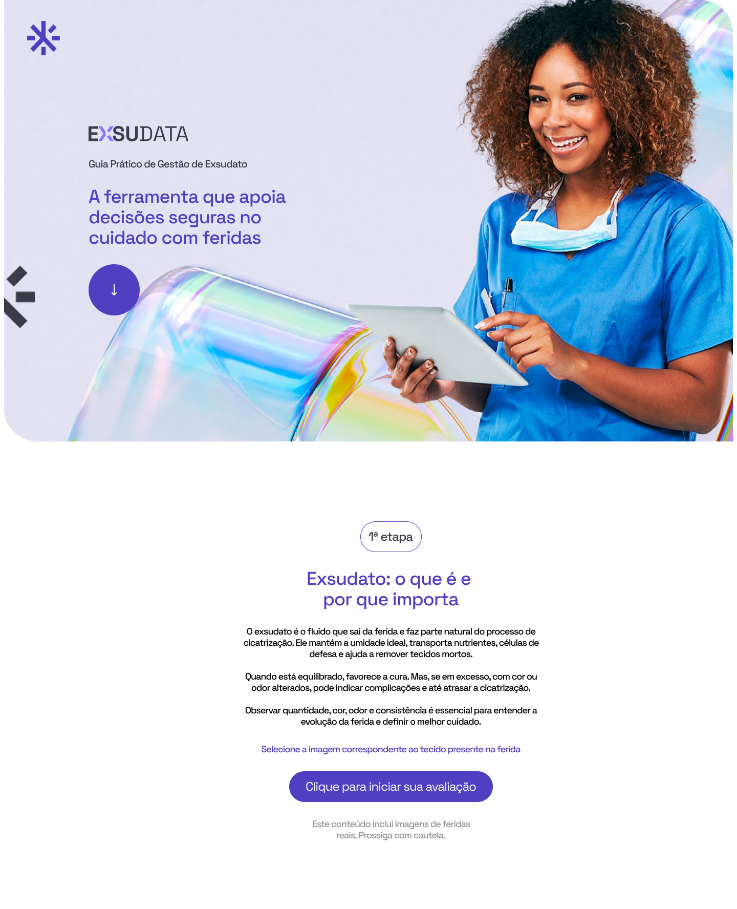 Fase 3 — Exsudata (Ferramenta clínica)